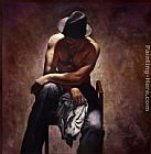 Hamish Blakely Quiet Time painting